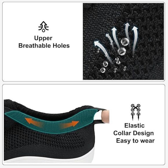 NEW JOINFREE Women's Minimalist Walking Shoes Wide Toe Barefoot Shoes Zero - Picture 3 of 5